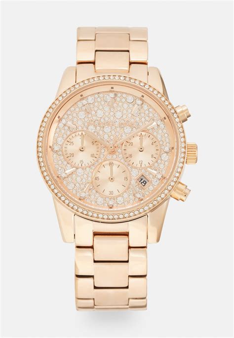 michael kors ritz rose en goud zalando|Michael Kors RITZ .